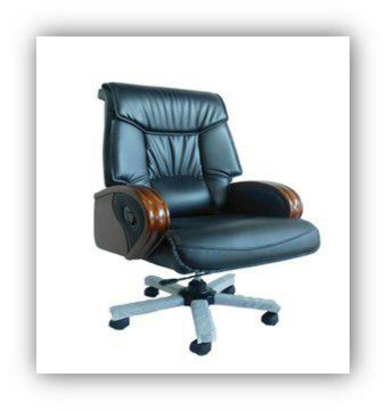 Кресло руководителя 2337 (коричневый, черный)