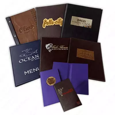 Обложки для меню