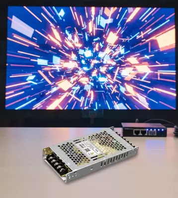 LED ekranlar uchun quvvat manbalari. MeanWell va shunga o'xshash mahsulotlar.