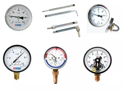 Bosim o'lchagichlar, termometrlar