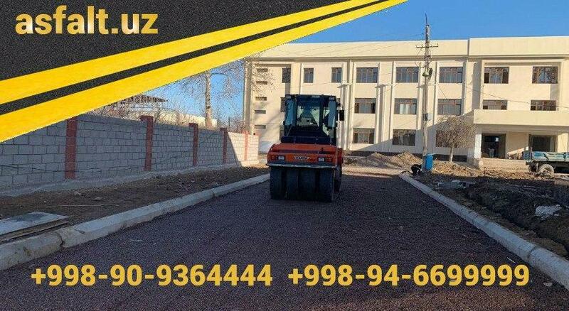Asfaltlash va yo'llarni belgilash