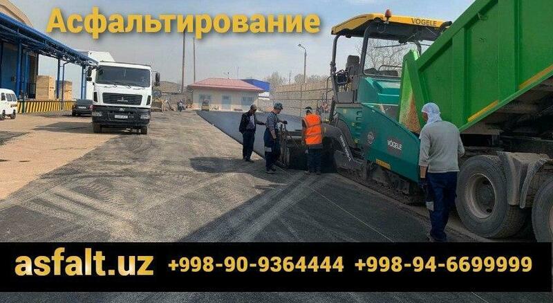 Asfaltlash va yo'llarni belgilash