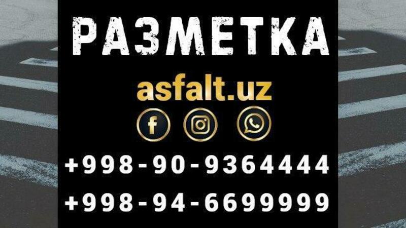 Asfaltlash va yo'llarni belgilash