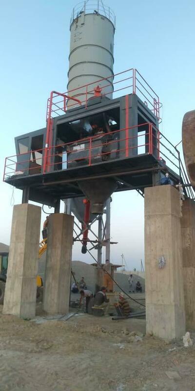 Samarqand viloyatidagi AMS Industrial Group BSU zavodini o'rnatish va yig'ish jarayoni