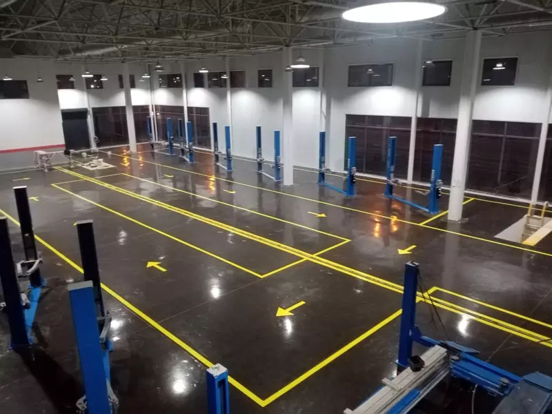 Промышленные наливные полы