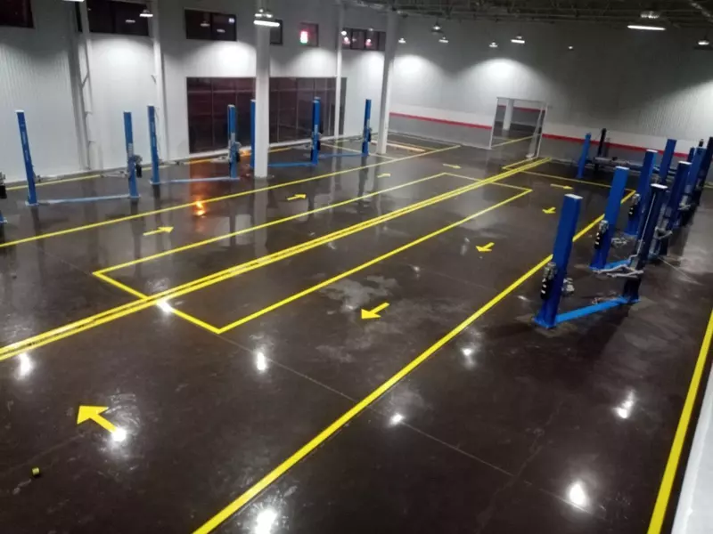 Промышленные наливные полы