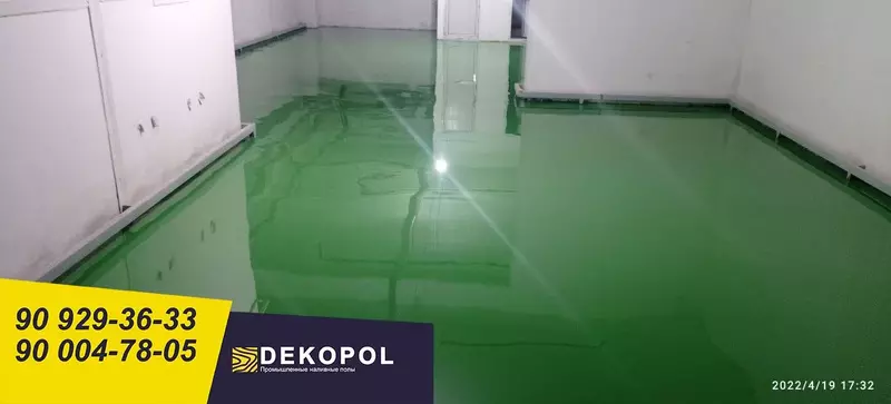 Промышленные наливные полы